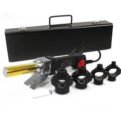 Polifusore saldatore 1850W salda tubi polipropilene PVC 4 matrici 16-32 mm